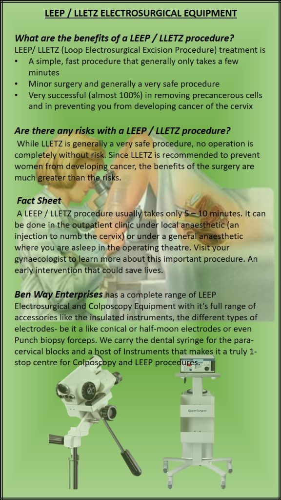 LEEP/LIETZ Electrosurgical Equipment