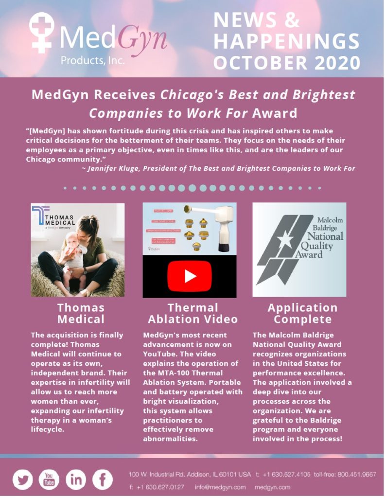 News & Happenings October 2020