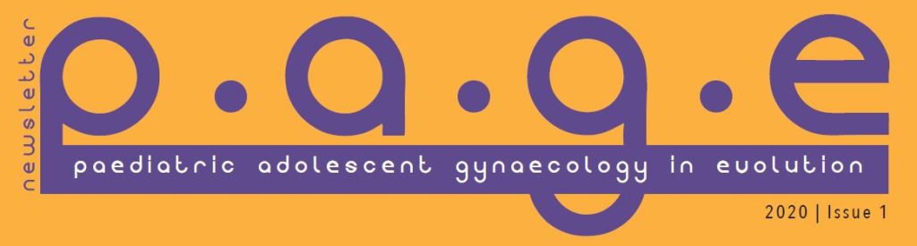 NEWS LETTER ISSUE 1 - PAEDIATRIC ADOLESCENT GYNAECOLOGY
