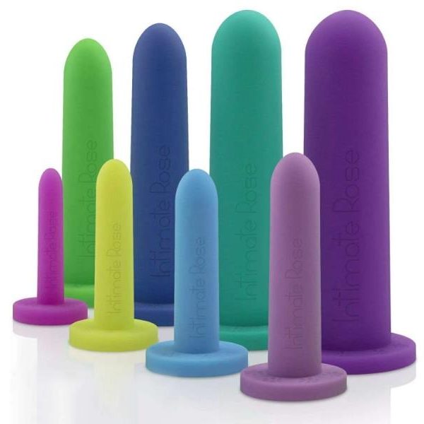Intimate Rose Silicone Vaginal Dilators.