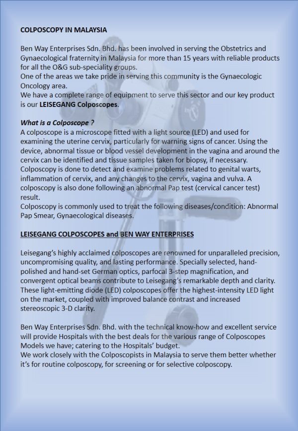 *Colposcope Leisegang Photo/Video - Image 7